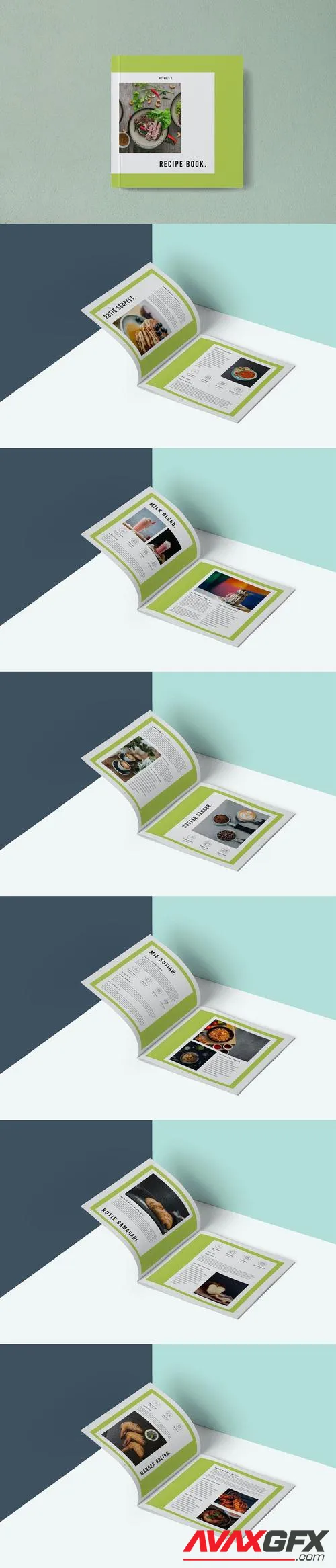 Recipe Book Template 5UFJMBN