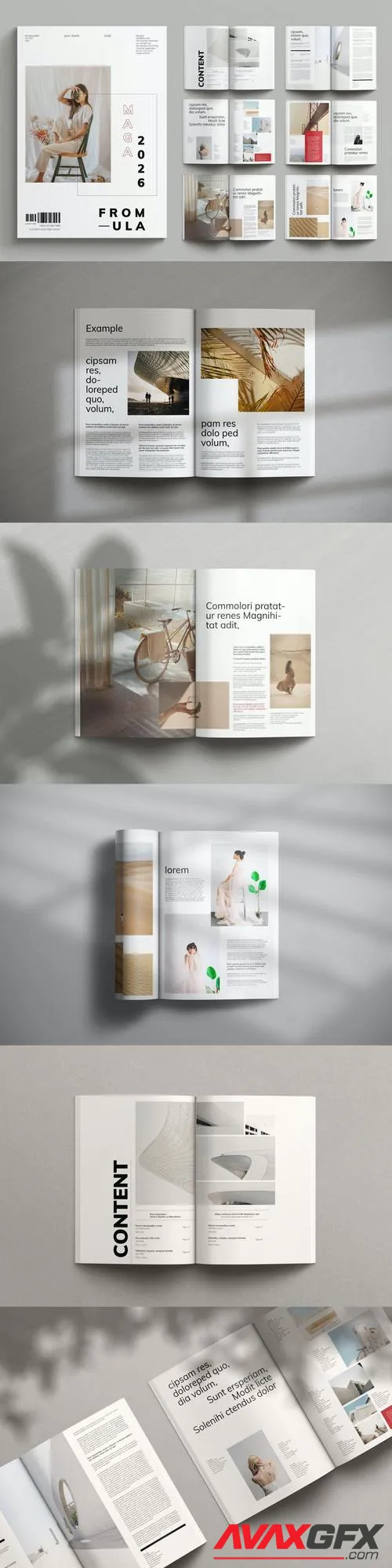 Magazine Template 5HNHT4Y