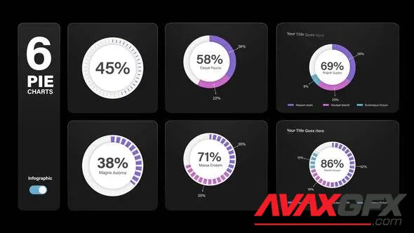 Infographic Pie Chart Animations 50143275 Videohive