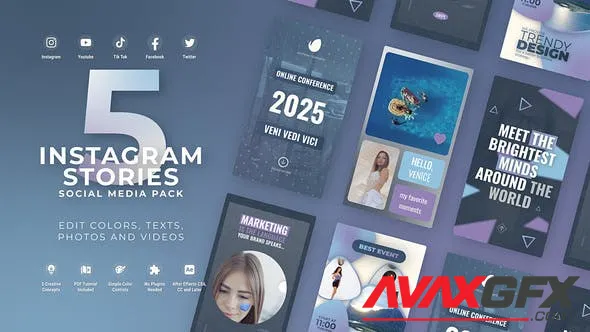 Instagram Stories Vertical 50140082 Videohive