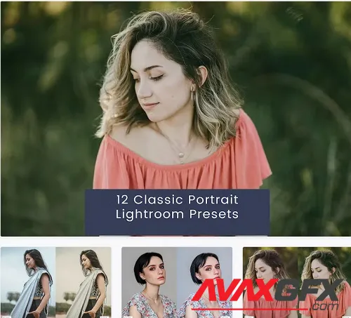 12 Classic Portrait Lightroom Presets - 9BB5RRS