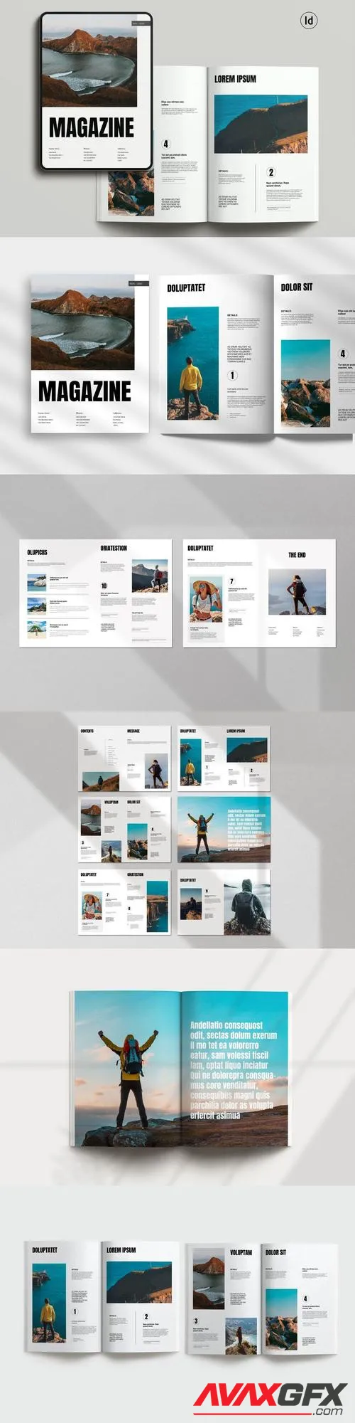 Photo Book Magazine Template