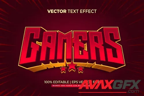 Gamers Esport Editable Text Effect - NR43MWN
