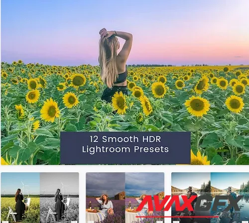 12 Smooth HDR Lightroom Presets - LA2KAC4