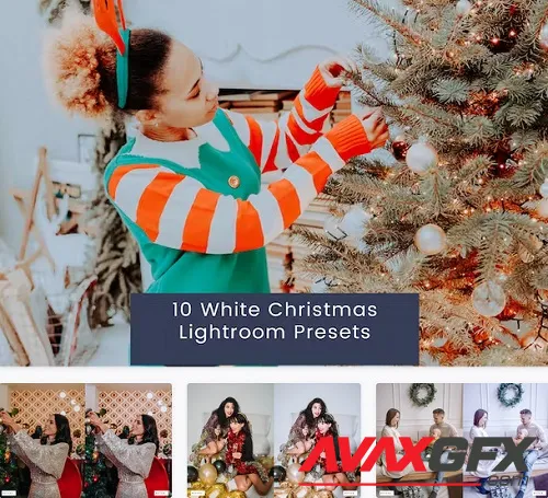10 White Christmas Lightroom Presets - HLUX2RH