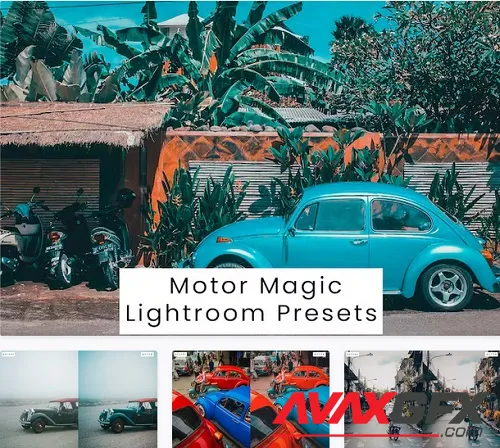 Motor Magic Lightroom Presets - 5CENLXS