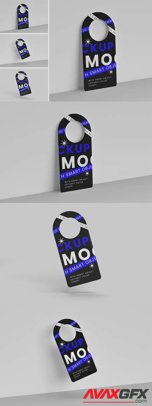 Door Hanger Mockup