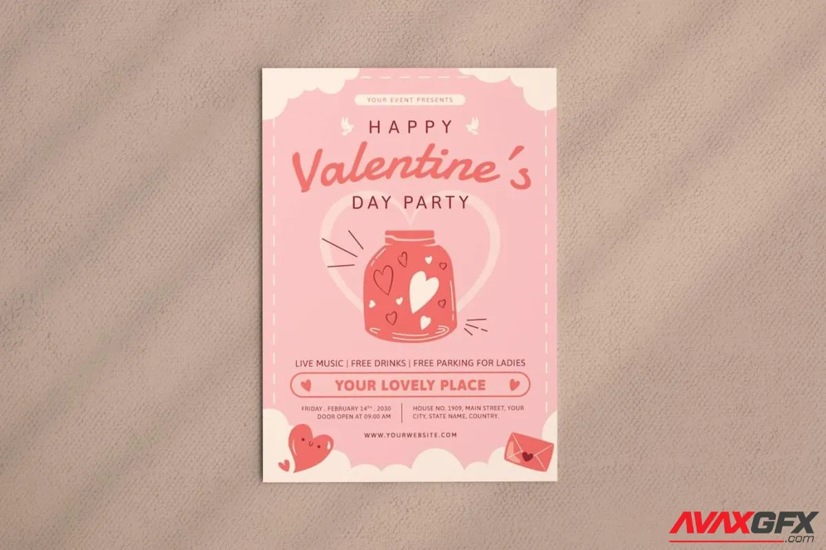 Happy Valentine Flyer