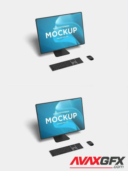 Screen Desktop Mockup