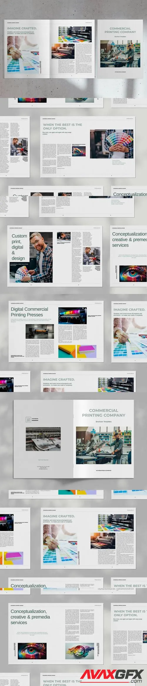 Printing Company Brochure Template ETYGHKK