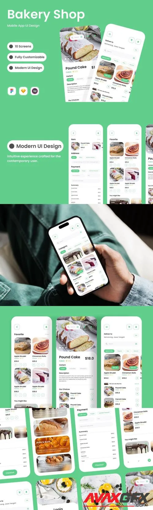 Garitta - Bakery Shop Mobile App