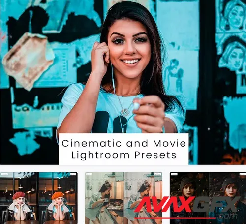 Cinematic and Movie Lightroom Presets - LXQSK4W