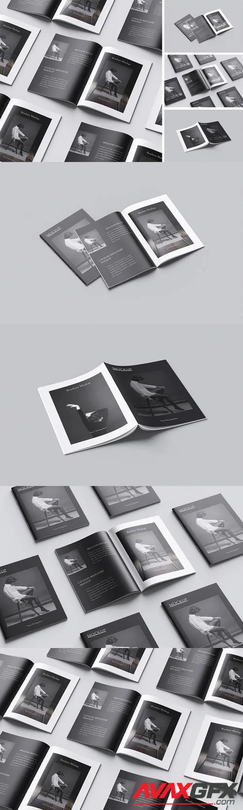 A4 Brochure / Catalog Mockups