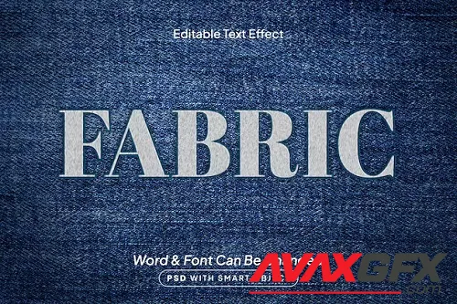 Fabric Text Effect - GMZEJM5