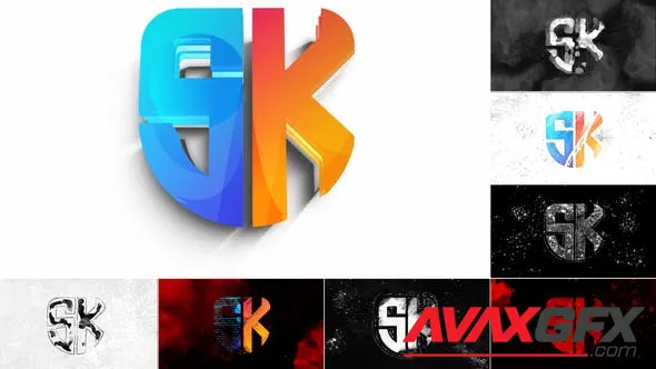 Glitch Grunge Logo Reveal 50193762 Videohive