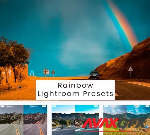 Rainbow Lightroom Presets - MVUR87K