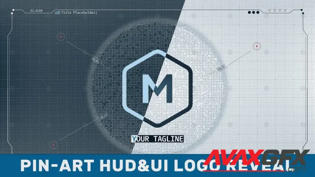 MA - Pin-Art HUD UI Logo Reveal 1557499