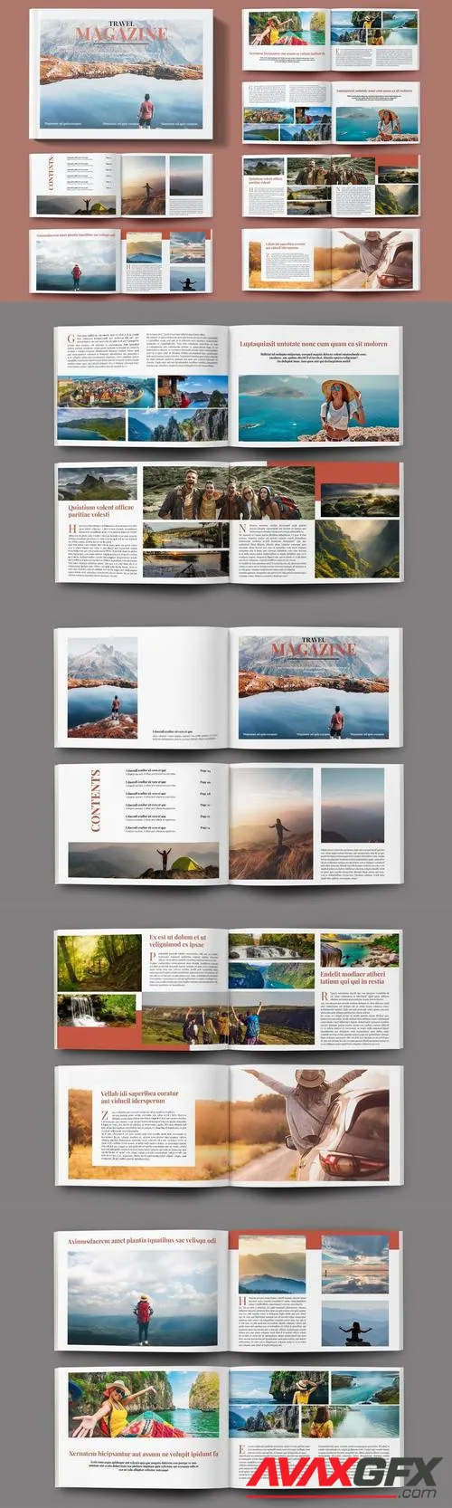 Travel Magazine Landscape