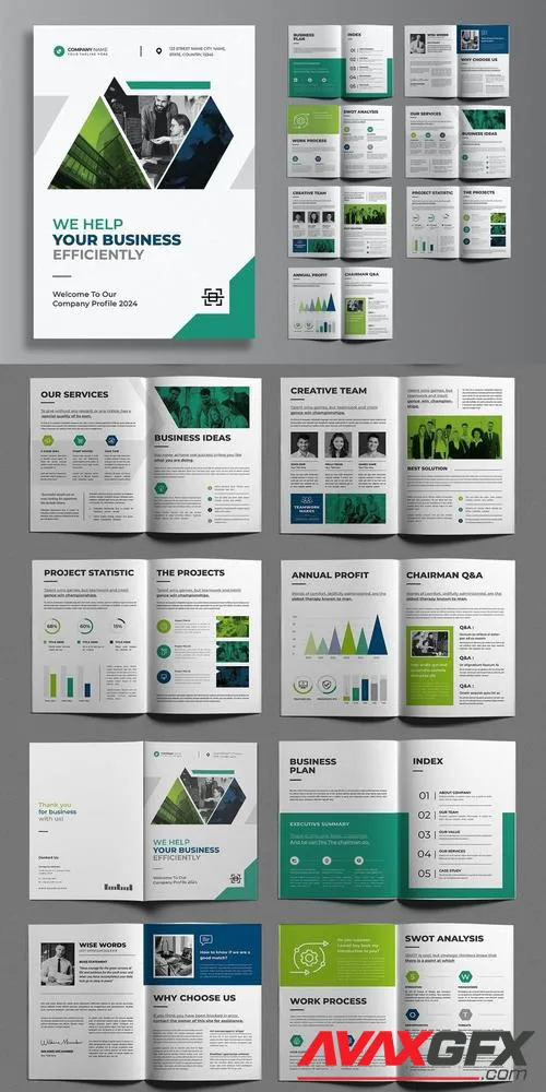 Corporate Brochure Template