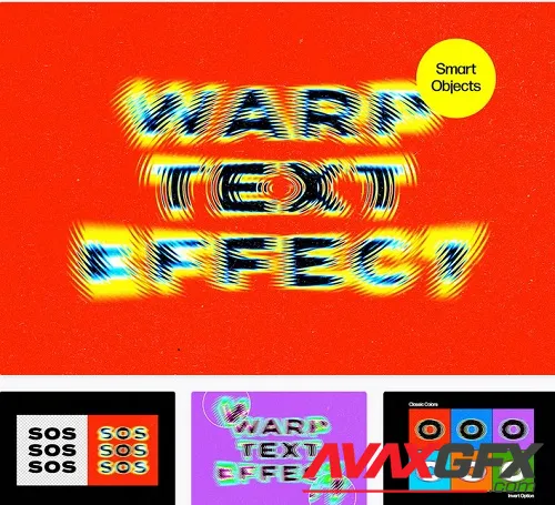 Warp Text Effect - 92000174