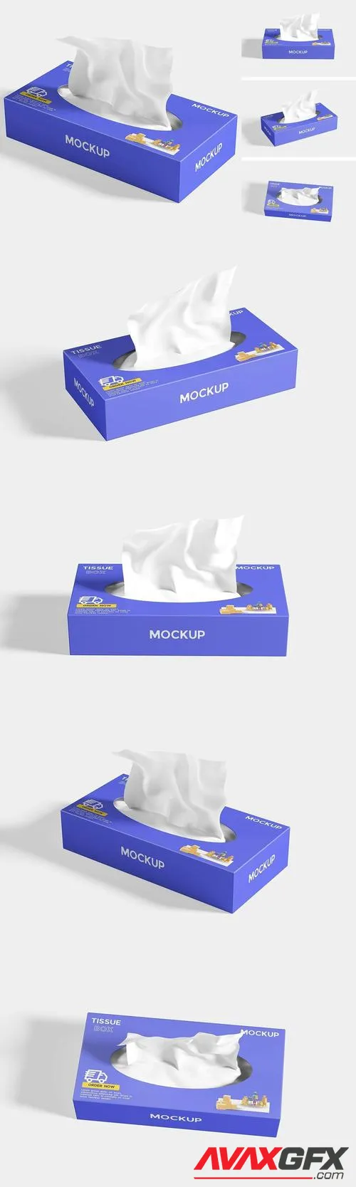 Tissue Box Mockup