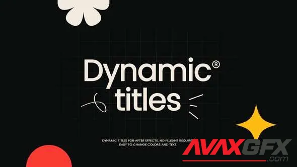 Dynamic Titles Intro 50195956 Videohive