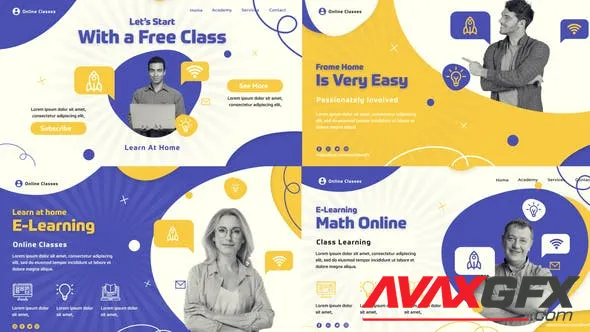 Online Classes Intro 50213578 Videohive