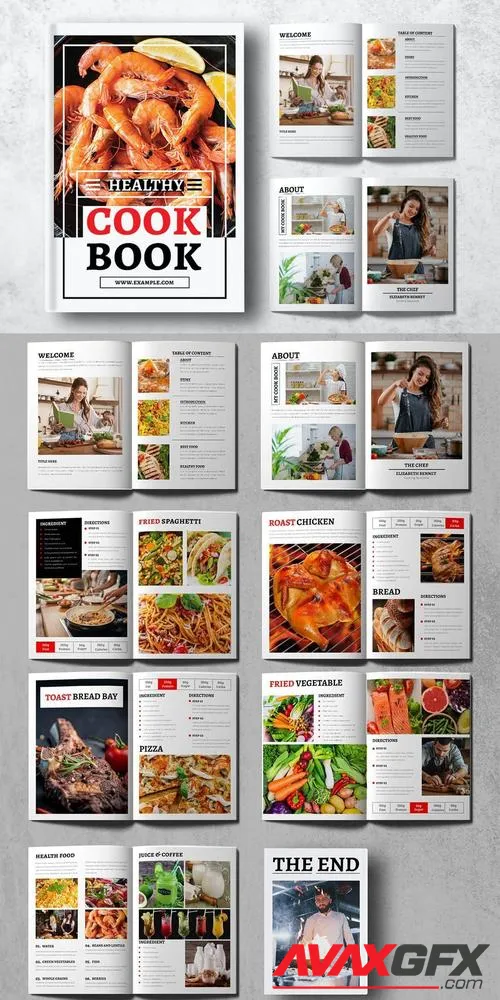 Cook Book Template ATMYT94