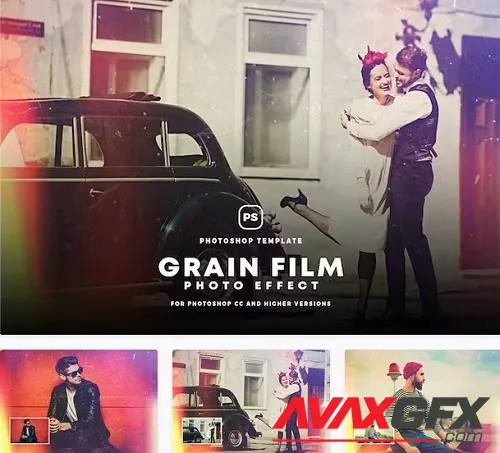 Grain Film Photo Effect - QFQY53D