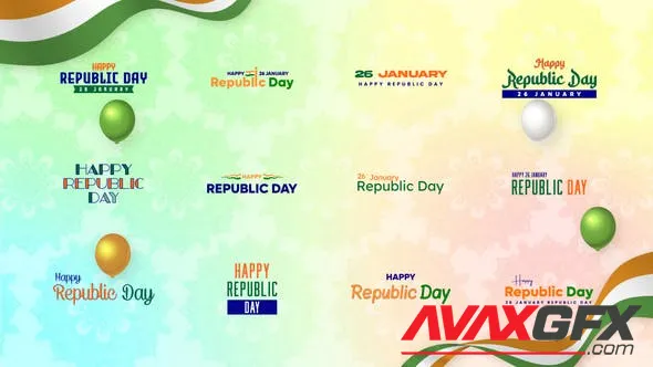 Happy Indian Republic Day 50202024 Videohive