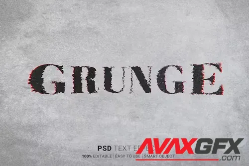 Grunge Editable Text Effect - CY8XLZ5