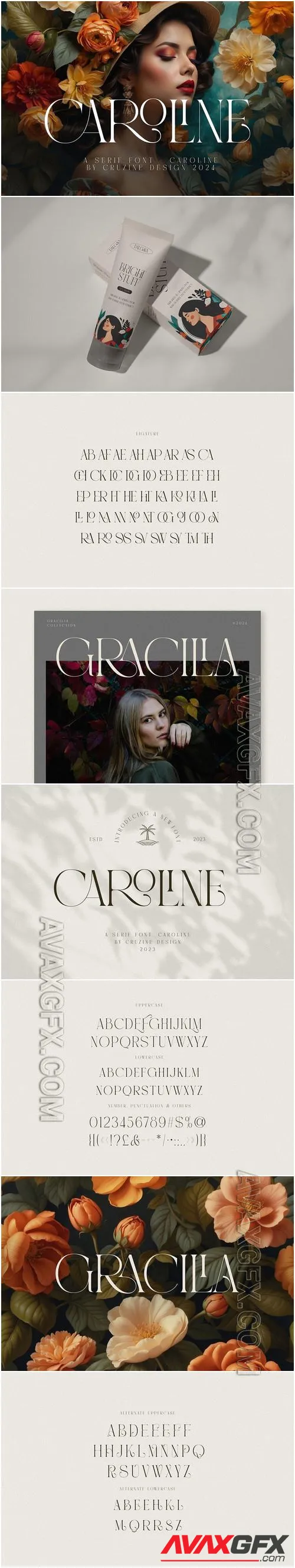 Caroline Luxury Serif