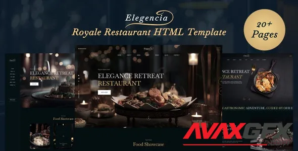 Elegencia - Royale Restaurant, Hotel & Resort HTML5 Template 48238633