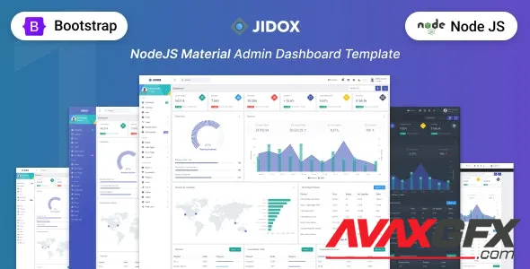 Jidox - NodeJS Admin Dashboard Template 47397112