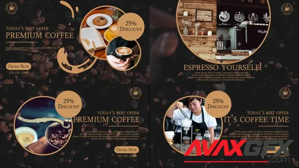 Coffee Shop Promo 50112045 Videohive