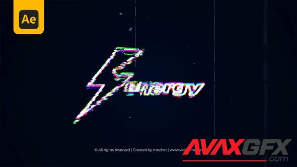 Glitch Logo Reveal 50109147 Videohive