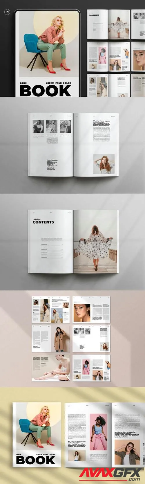 Look Book Brochure Template