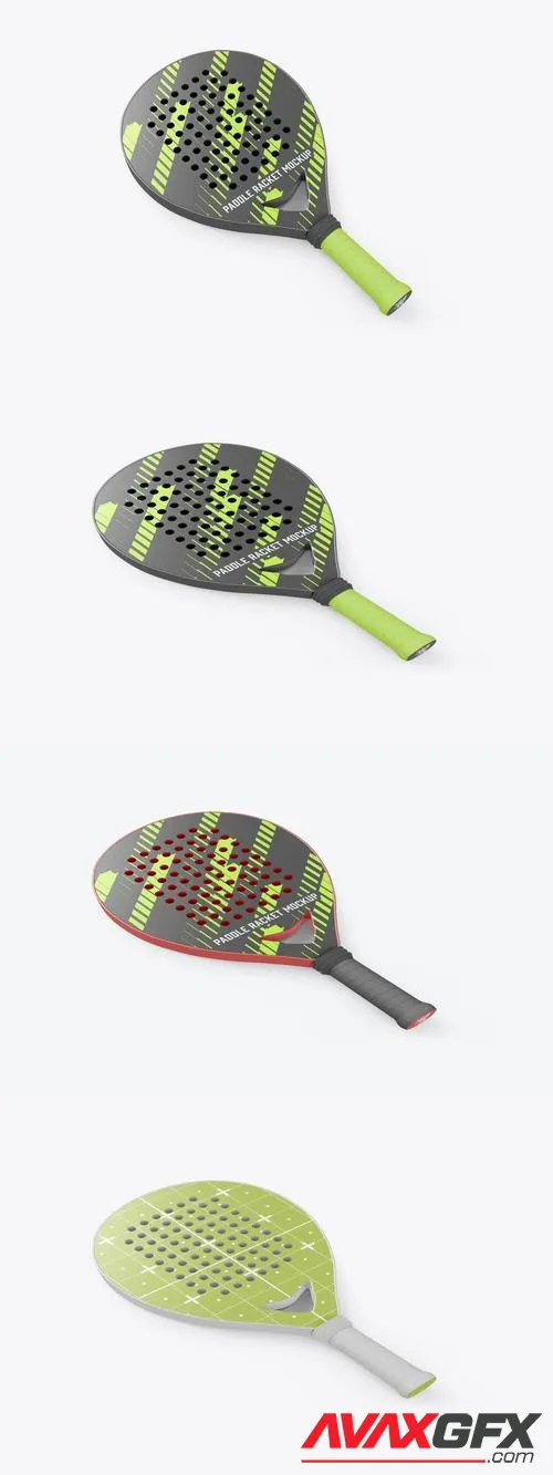 Paddel Racket Mockup