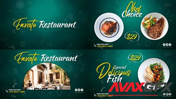 Restaurant Promo 50137385 Videohive