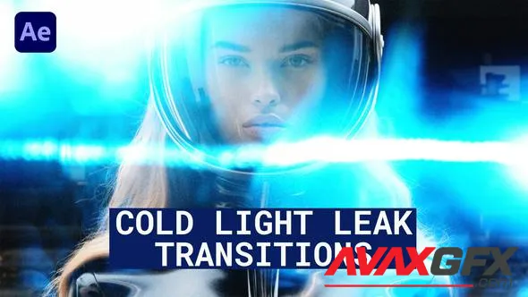 Cold Light Leak Transitions | After Effects 50281430 Videohive