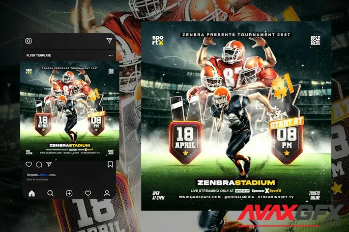 Football Flyer Template