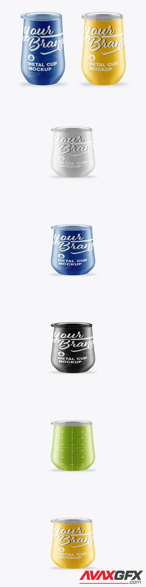 Stainless Steel Travel Cup Mockup