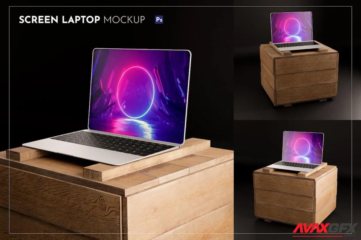 Laptop Screen Mockup 1