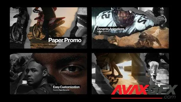 Torn Paper Promo & Transition 50143361 Videohive