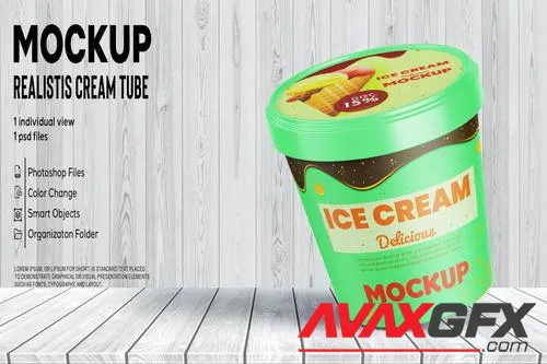 Ice Cream Mockup