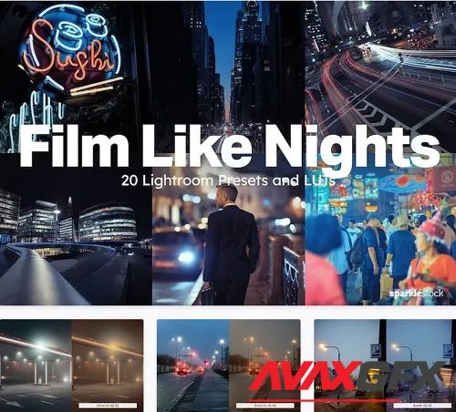 20 Film Like Nights Lightroom Preset - 91913295