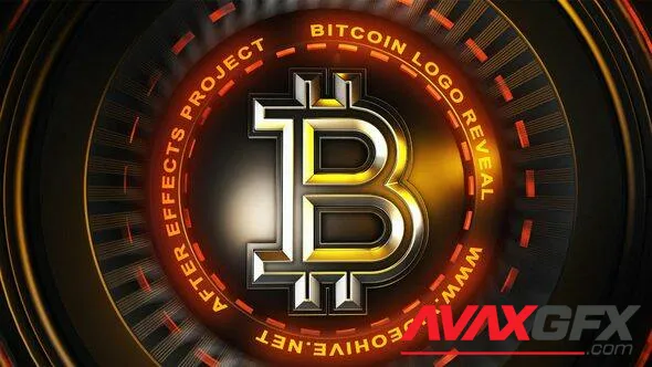 Bitcoin Logo Reveal 50280071 Videohive