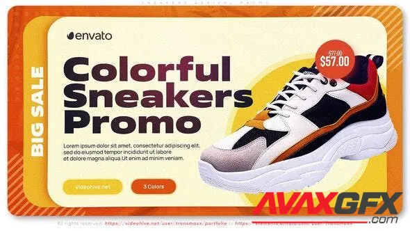 Sneakers Arrival Promo 49876714 Videohive