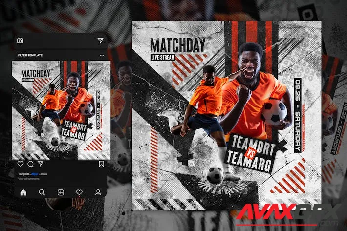 Soccer Flyer Template WJ6ELTT