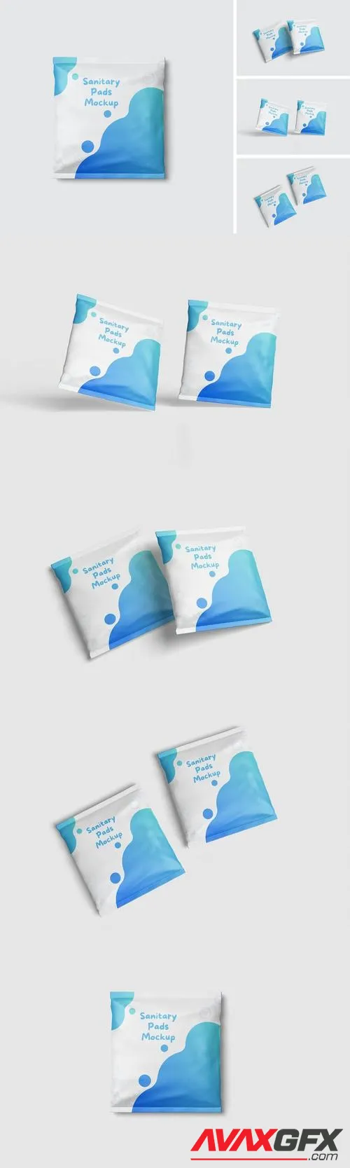 Sanitary Pads Mockup